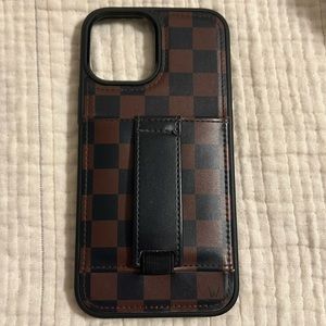 Walli Case, iPhone 12 Pro Max, Chelsea Check, excellent condition
